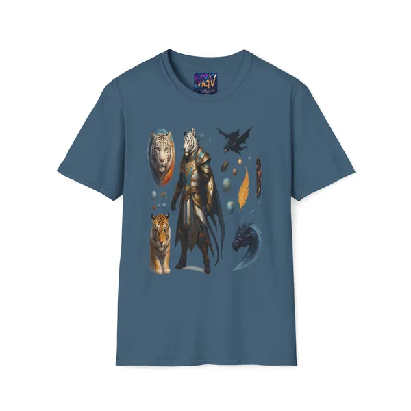 Fantasy_Adventure_Graphic_Tee_Magical_Creature_Shirt_Indigo_Blue